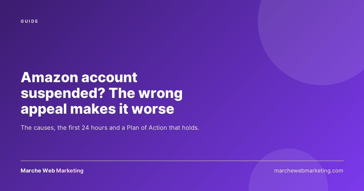 Amazon account suspended? The wrong appeal makes it worse